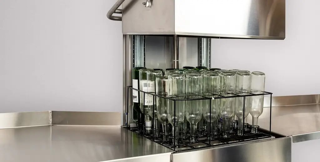 Meilleure machine laveuse de bouteilles de vin