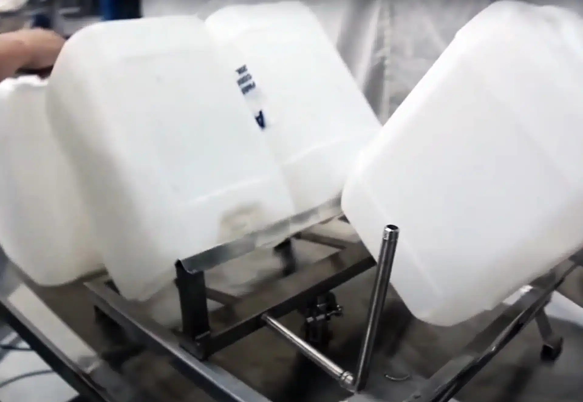 dry containers and plastic