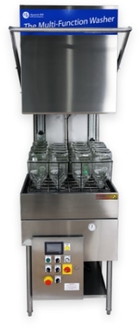 Dairy milk bottle cleaning