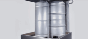 Commercial keg washer machine for breweries and beverage producers