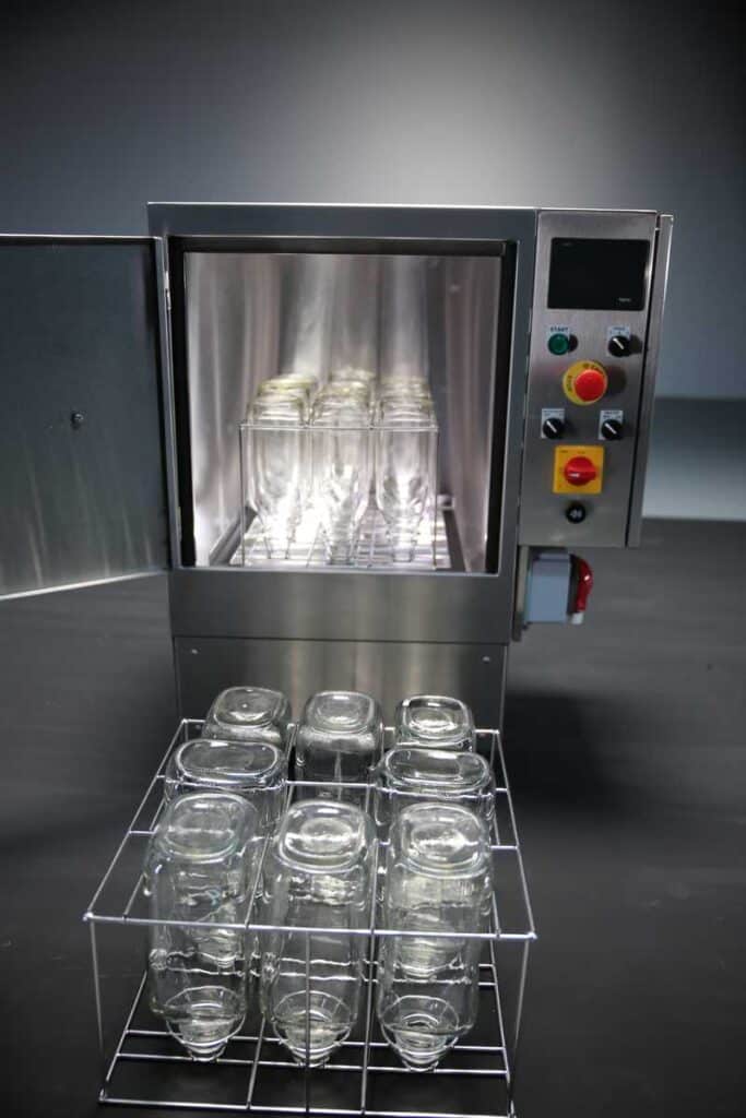 milk bottle cleaning machine