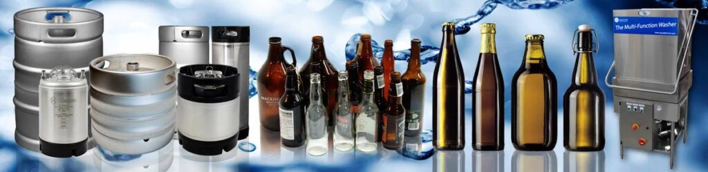laveuse a bouteille de bierre, cruchon growler