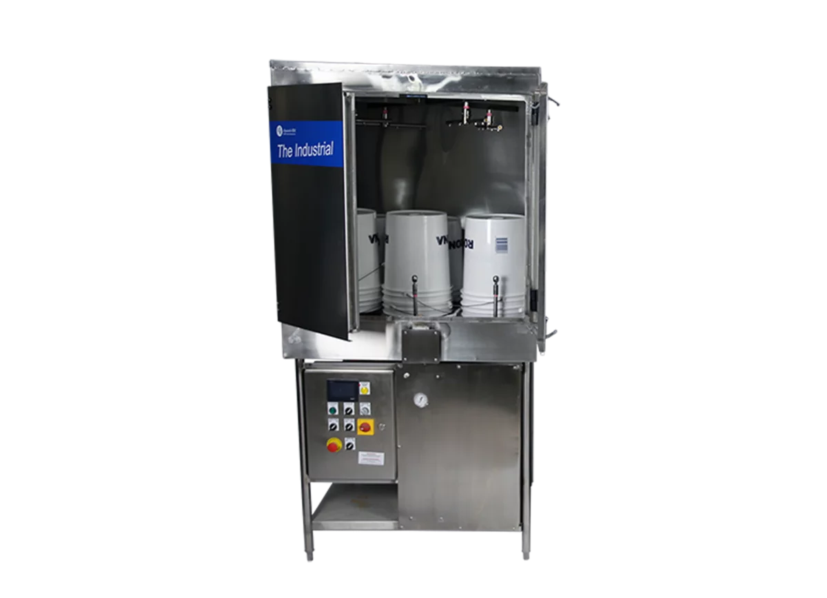 Lavage de grosse capacite pour gros contenants