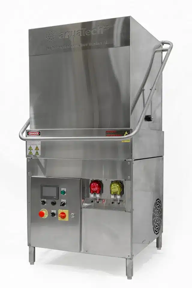 Lavadora multifunción de AquaTech BM de acero inoxidable con dos bombas peristálticas
